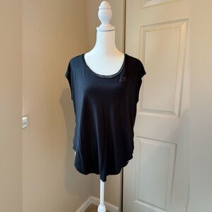 Nike Women's Black Muscle Tee with Mesh back